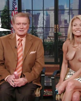 Kelly Ripa Panty Flash