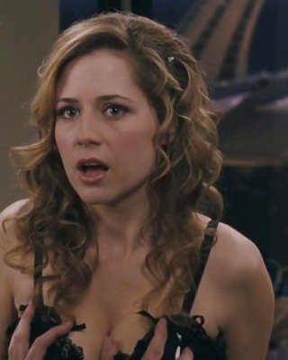 Jenna Fischer  In Lingerie