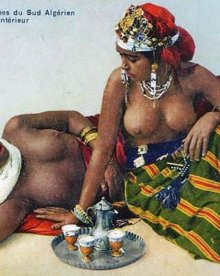 Vintage Erotic Photo Art 3 - Arabian Girls C. 1900 - 1930