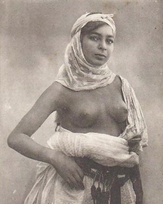 Vintage Erotic Photo Art 3 - Arabian Girls C. 1900 - 1930