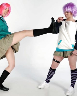 Heiße Lesben Cosplay #13037084