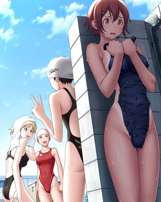 Anime Speedo Swimsuit - Anime girls on one-piece swimsuits Porn Pictures, XXX Photos, Sex Images  #121901 - PICTOA