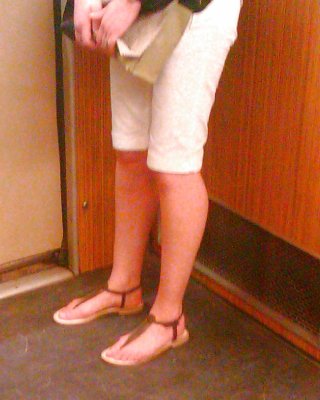 Just feet. Female feet. #4437571