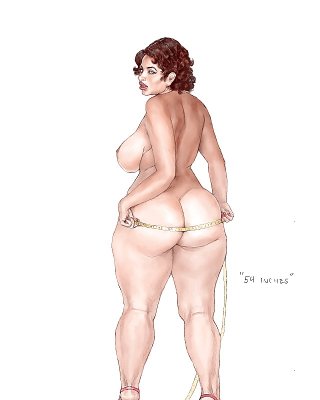 THICK LATINA CARTOON WOMEN