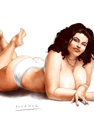 THICK LATINA CARTOON WOMEN