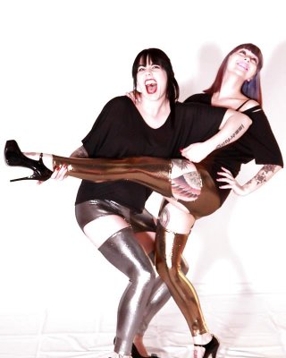 My sis and her girlfriend, sexy, leggings, tights, spandex, #9352601
