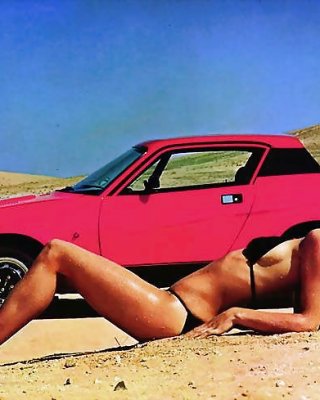 Retro Babes With Automobiles