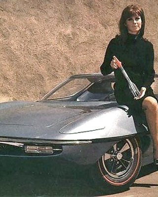 Retro Babes With Automobiles