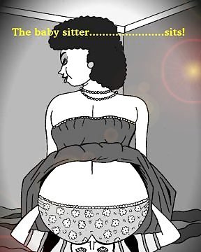 Facesitting Sitting~~POS=HEADCOMP Cartoons #13975225