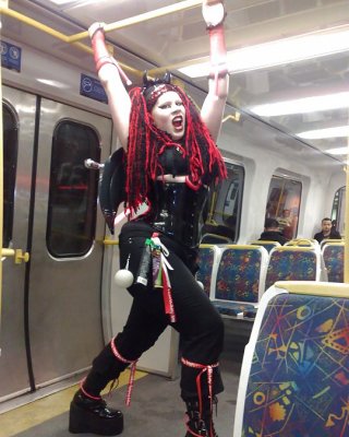 Cyber ​​Goth Mädchen # 2 #4011747