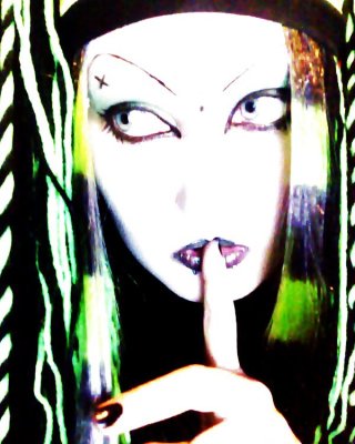 Cyber ​​Goth Mädchen # 2 #4012026
