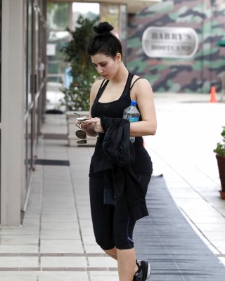 Kim Kardashian Bei Berrys Boot Camp In Los Angeles #2290246