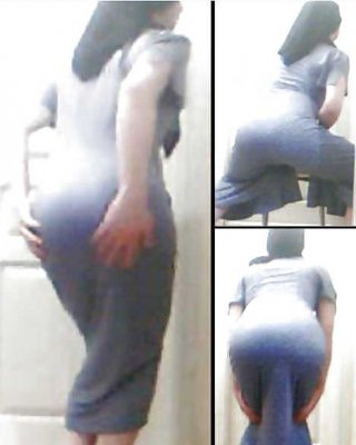 Loch-ass Niqab Kopftuch Hijab Arabisches Hijab Paki Turbanli Mallu #13473244