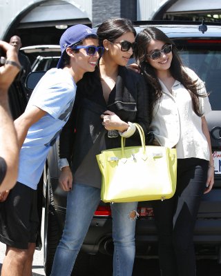 Kim Kardashian Leaving A Gym In Studio City