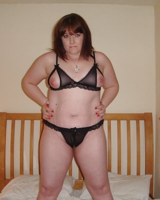 Meine Erstaunliche MILF Frau In Crotchless Höschen & Guckloch BH! #2471622