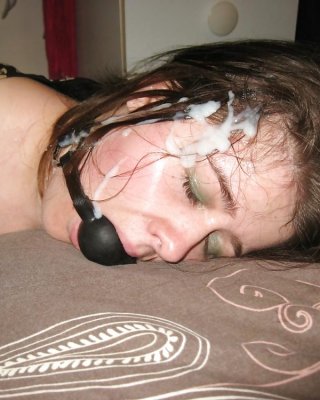 Gagged And Cum Facials