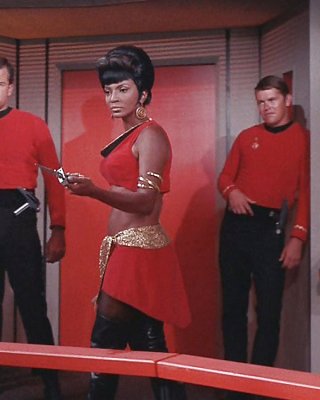 Lt. Uhura - Nichelle Nichols Nude - Vintage