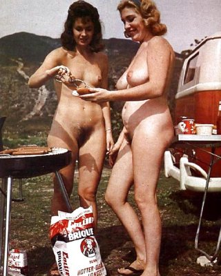 Vintage Beach Nudist