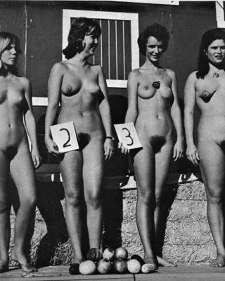 Vintage Beach Nudist