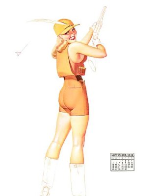 Erotic Calendar 10 - Petty Pin-ups 1948