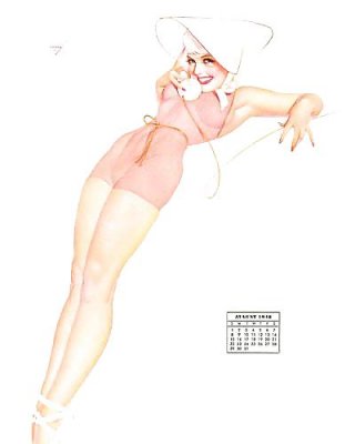 Erotic Calendar 10 - Petty Pin-ups 1948