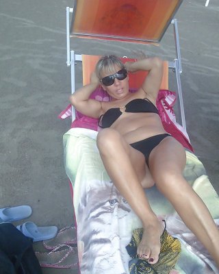 Blonde MILF Hündin #7906742