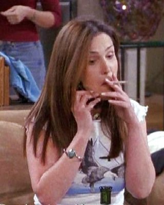 Jane Leeves Und Peri Gilpin Rauchen #7659339