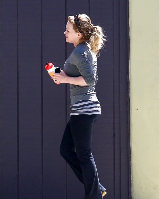 Hilary Duff Candids In Los Angeles