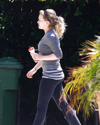 Hilary Duff Candids In Los Angeles