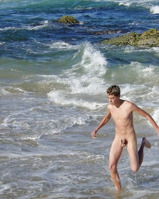 Nacktbaden L Von Bootsandballs #9828458