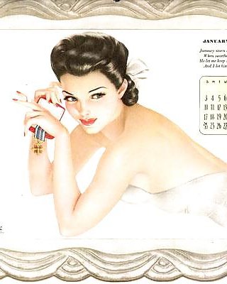 Erotic Calendar 4 - Vargas Pin-ups 1943