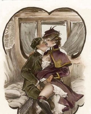 Erotischen Zeichnungen Jahrgang #4104572
