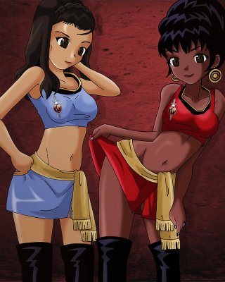 Sexy Black Women... Sweet And Wild Cartoon Chicks 81