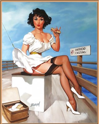Pin Up Girl Having Sex - Sexy Vintage Pin - Up Art Porn Pictures, XXX Photos, Sex Images #376377 -  PICTOA
