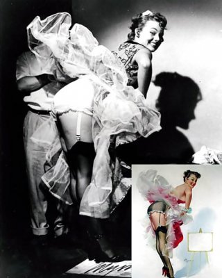 Sexy Vintage Pin - Up Kunst #6041865