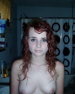 Freckled Redhead Teen