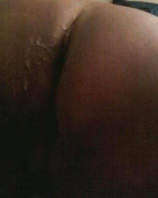 Nutted all in the ass crack of this big ass fat chick #6376226