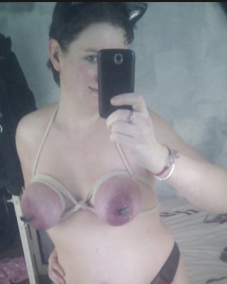 Tied tits scottish style #22064237