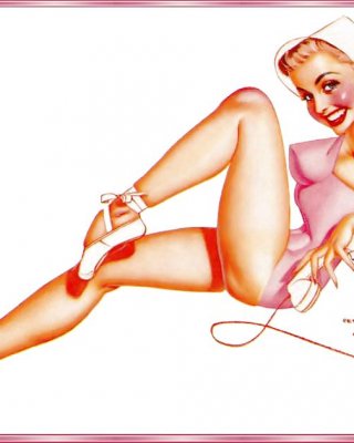 Erotic Calendar 12 - Petty Pin-ups 1956