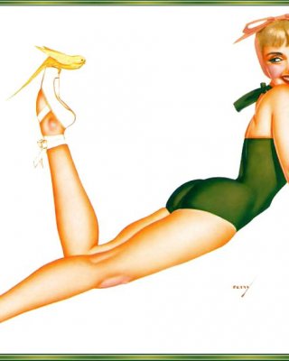 Erotic Calendar 12 - Petty Pin-ups 1956