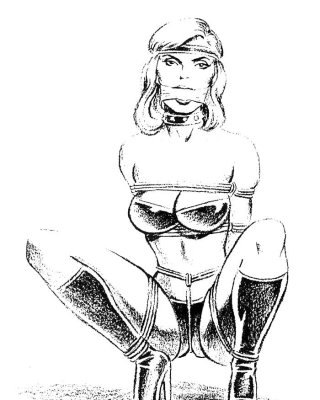 Thematic Drawn Porn Art 11 - BDSM (2)