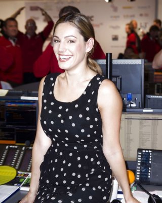 Kelly Brook - BGC Partners Annual Charity Day London