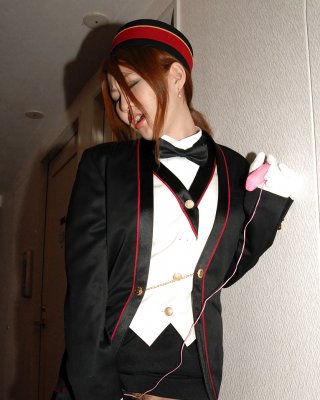 Japanese Hotel Staff Flashing In Public