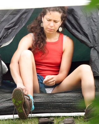 voyeur camping girl Camping voyeur