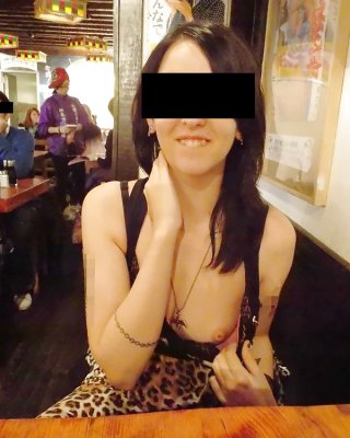 Meine Schlampe Freundin Straße Restaurant Zu Blinken. #38885342