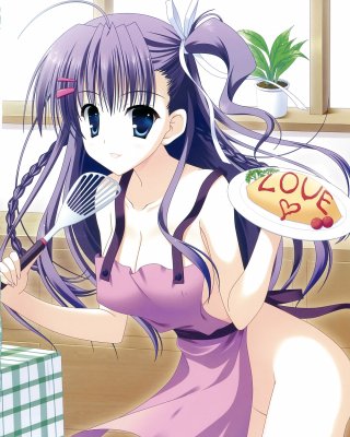 アニメスタイル：裸エプロン
 #25331430