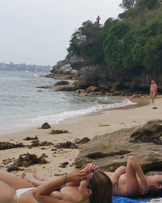 Lady bay nude beach  Sydney  #40598387