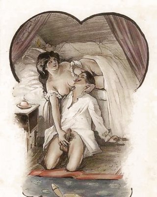 Vintage Erotic Drawings 24