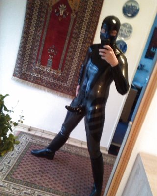 My New Latex Catsuit From Latexcrazy