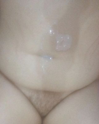 Cum On Her Fat Belly